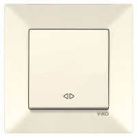 Переключатель перекрестный крем VIKO MERIDIAN  90970231-WH